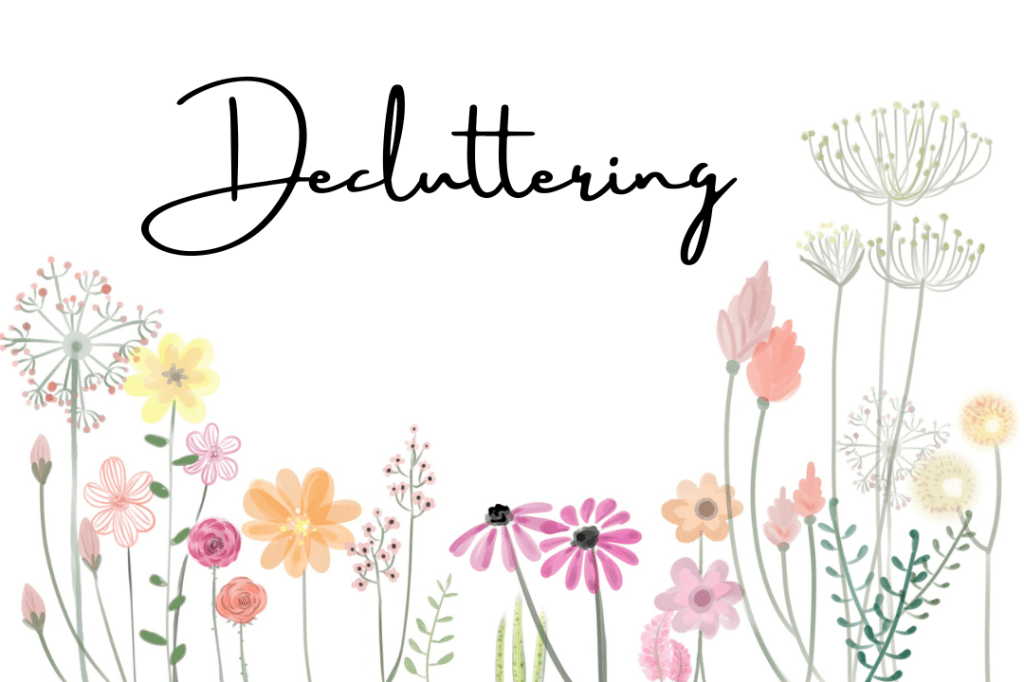 Collections Journal: Declutter