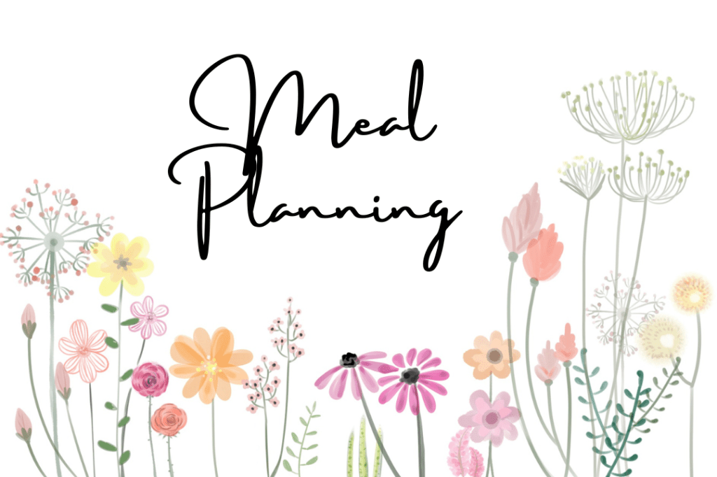 Collections Journals: Meal&nbsp;Planning