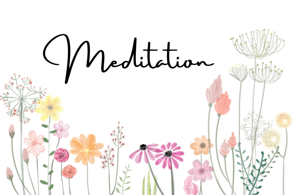 Collections Journal: Meditation